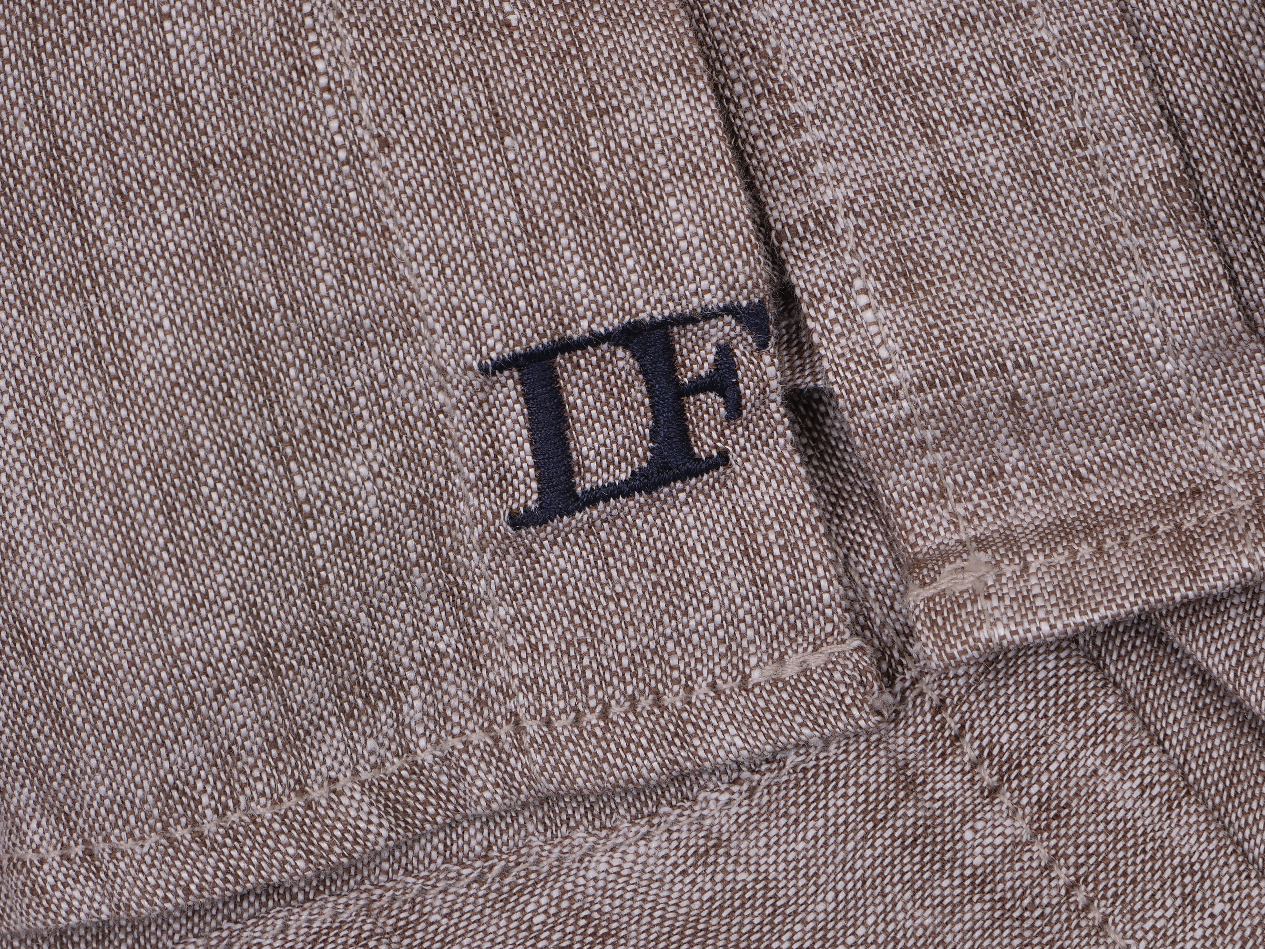 Langarmhemd modern fit aus Leinen mit Button-down Kragen und Brusttasche von Daniel Fey