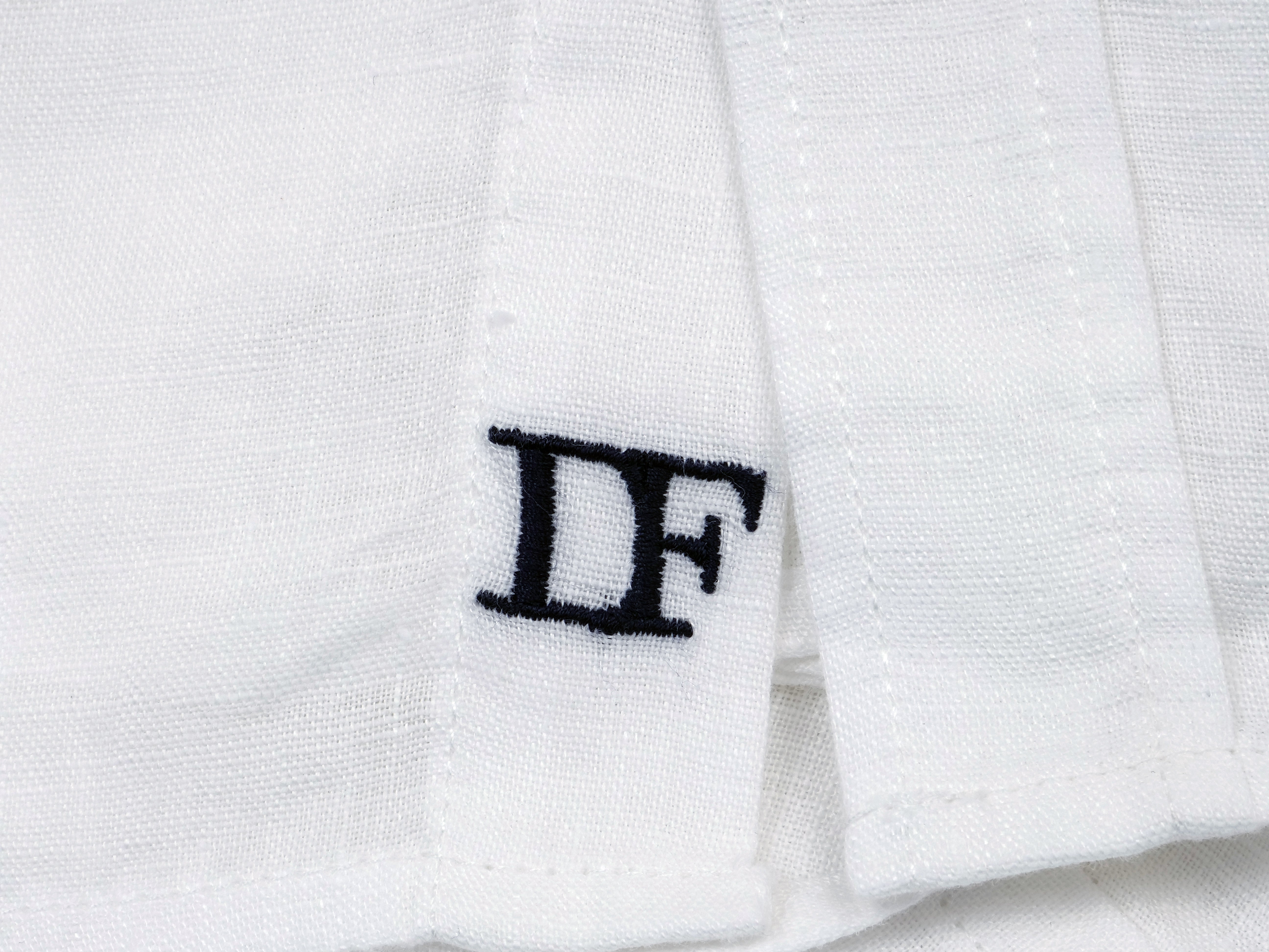 Langarmhemd modern fit aus Leinen mit Button-down Kragen und Brusttasche von Daniel Fey