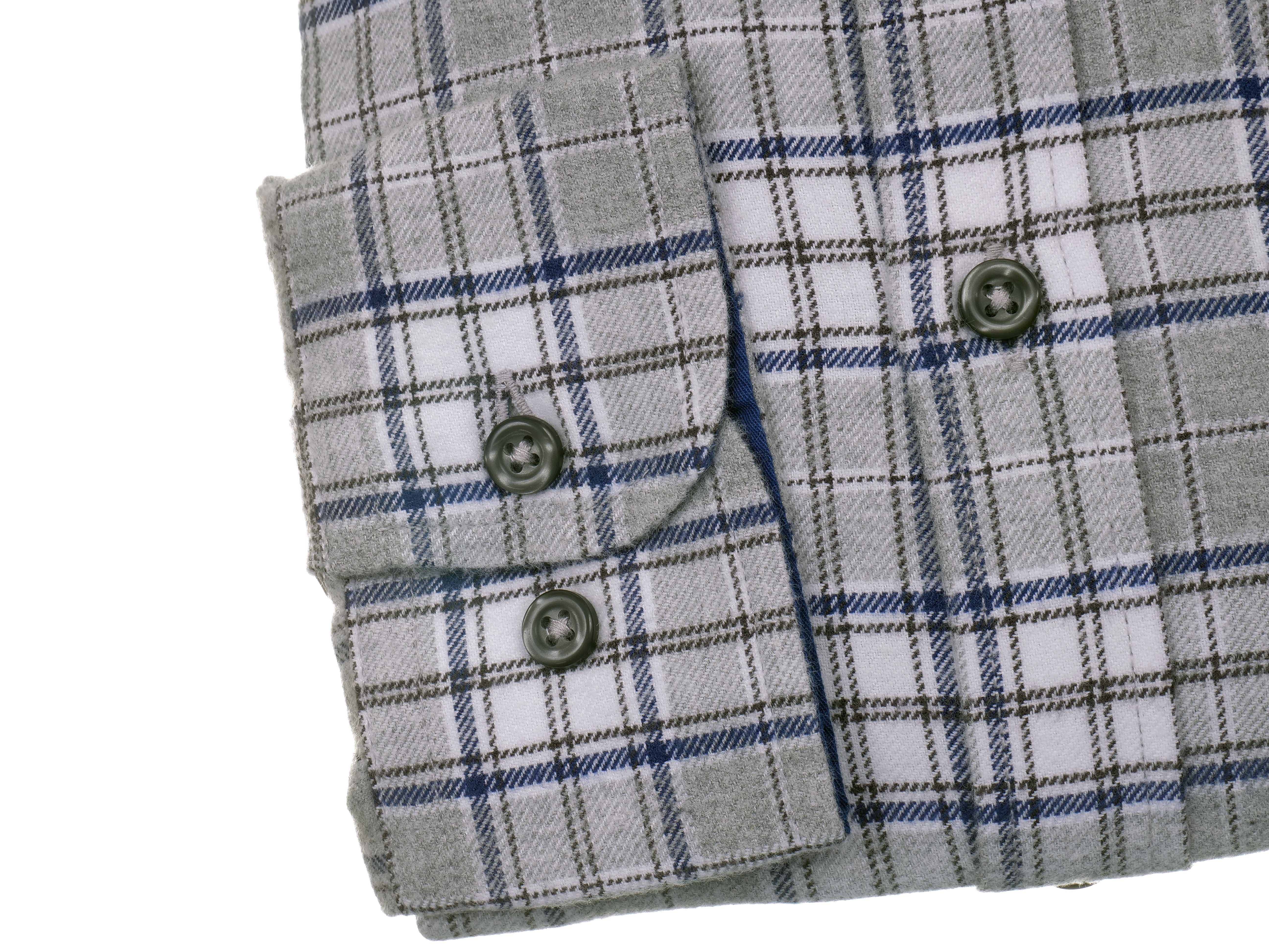 Langarmhemd modern fit aus Flanell mit Button-down-Kragen und Brusttasche von Daniel Fey
