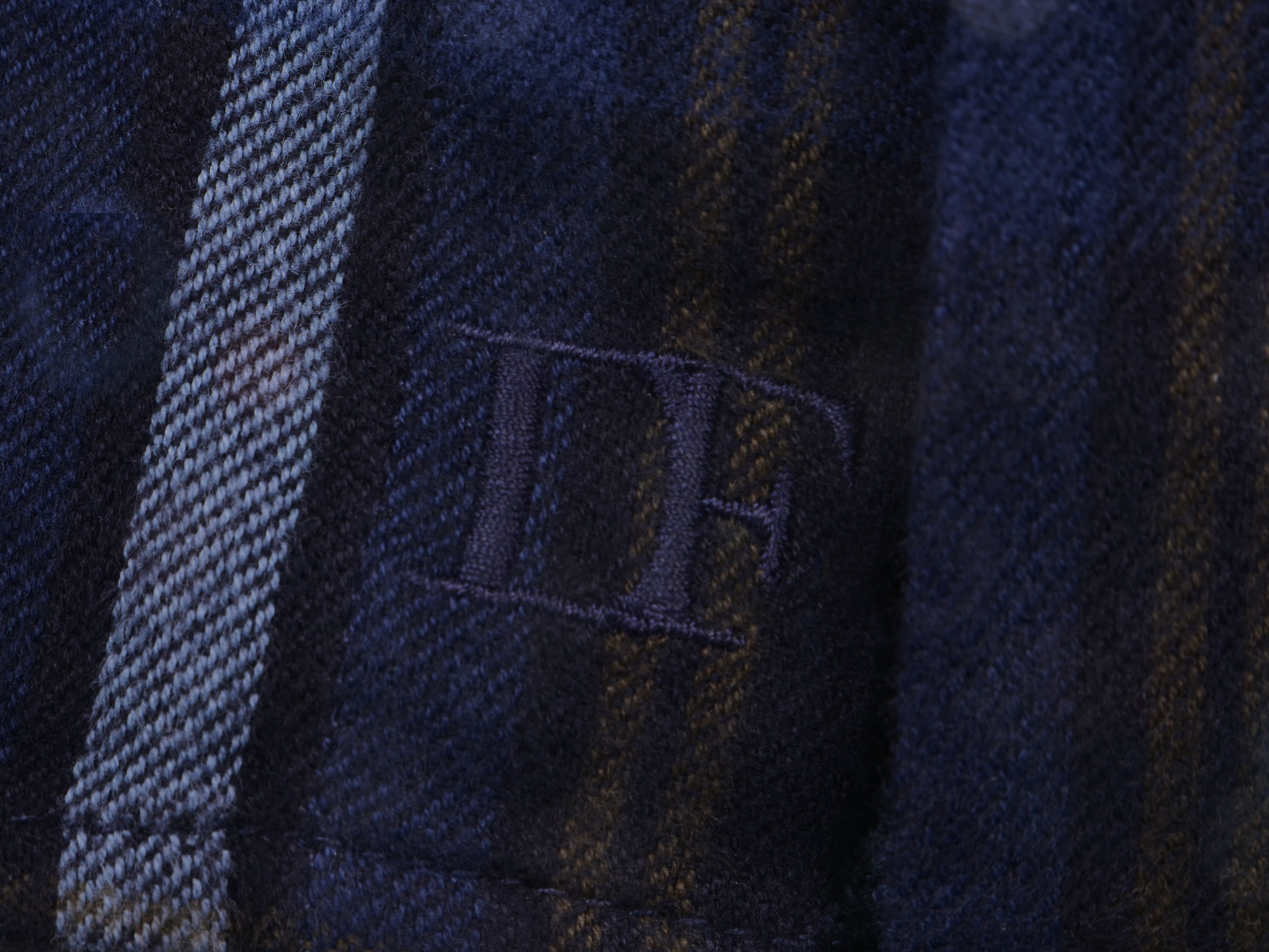 Langarmhemd modern fit aus Flanell mit Button-down-Kragen und Brusttasche von Daniel Fey