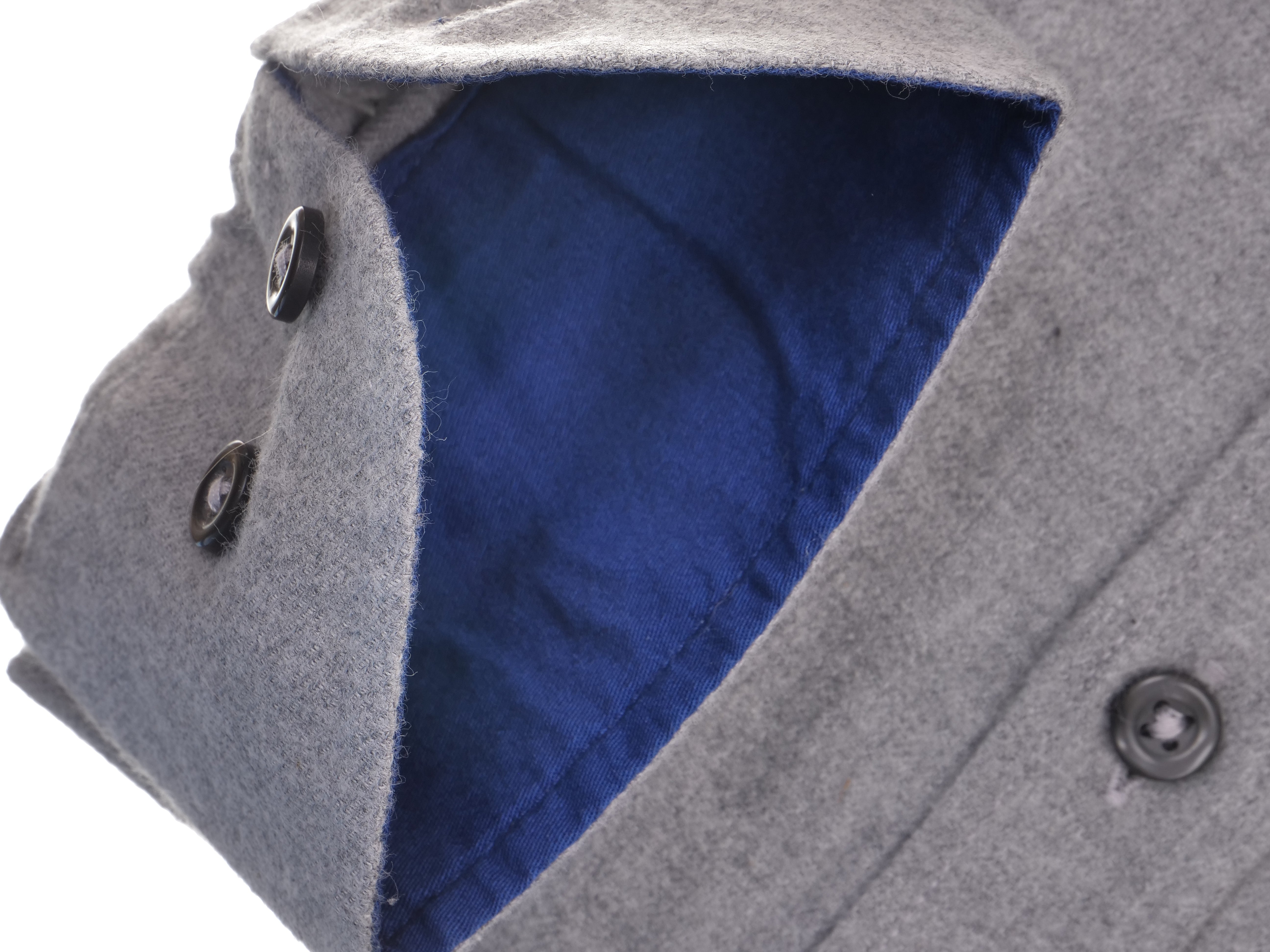 Langarmhemd modern fit aus Flanell mit Button-down-Kragen und Brusttasche von Daniel Fey