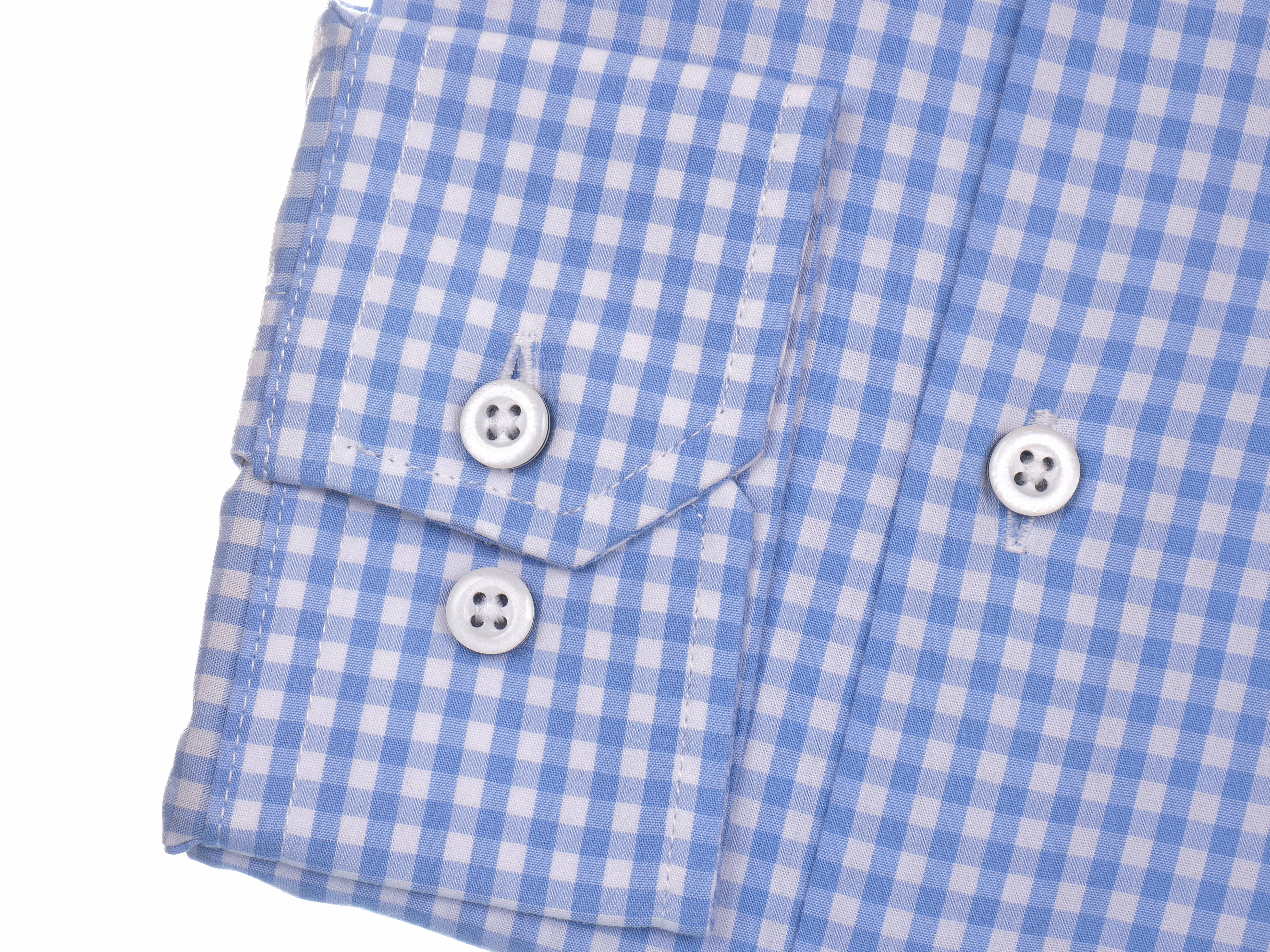 Langarmhemd modern fit aus Baumwolle mit Haifisch-Kragen von Daniel Fey