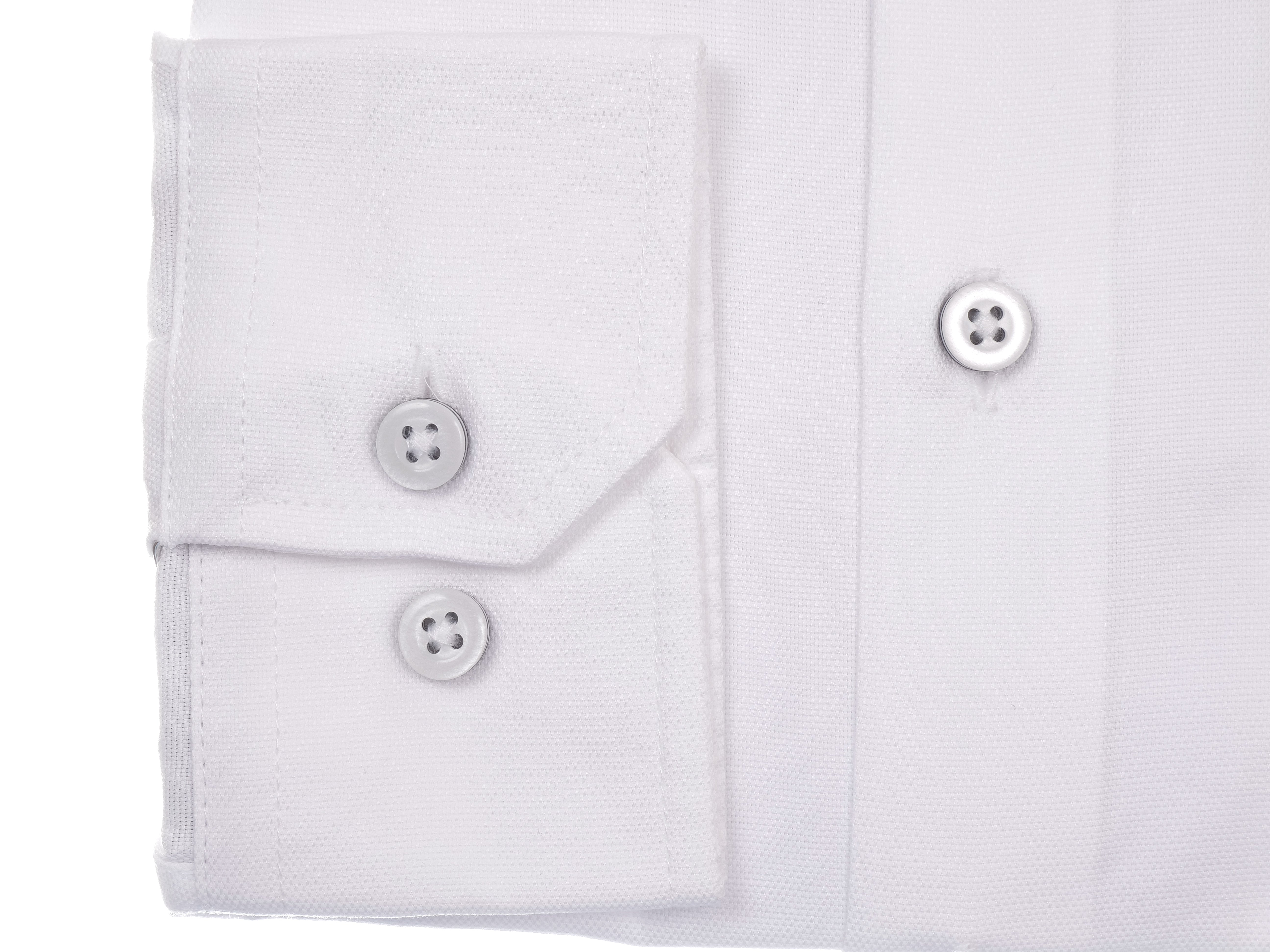 Langarmhemd modern fit aus Baumwolle mit Haifisch-Kragen von Daniel Fey