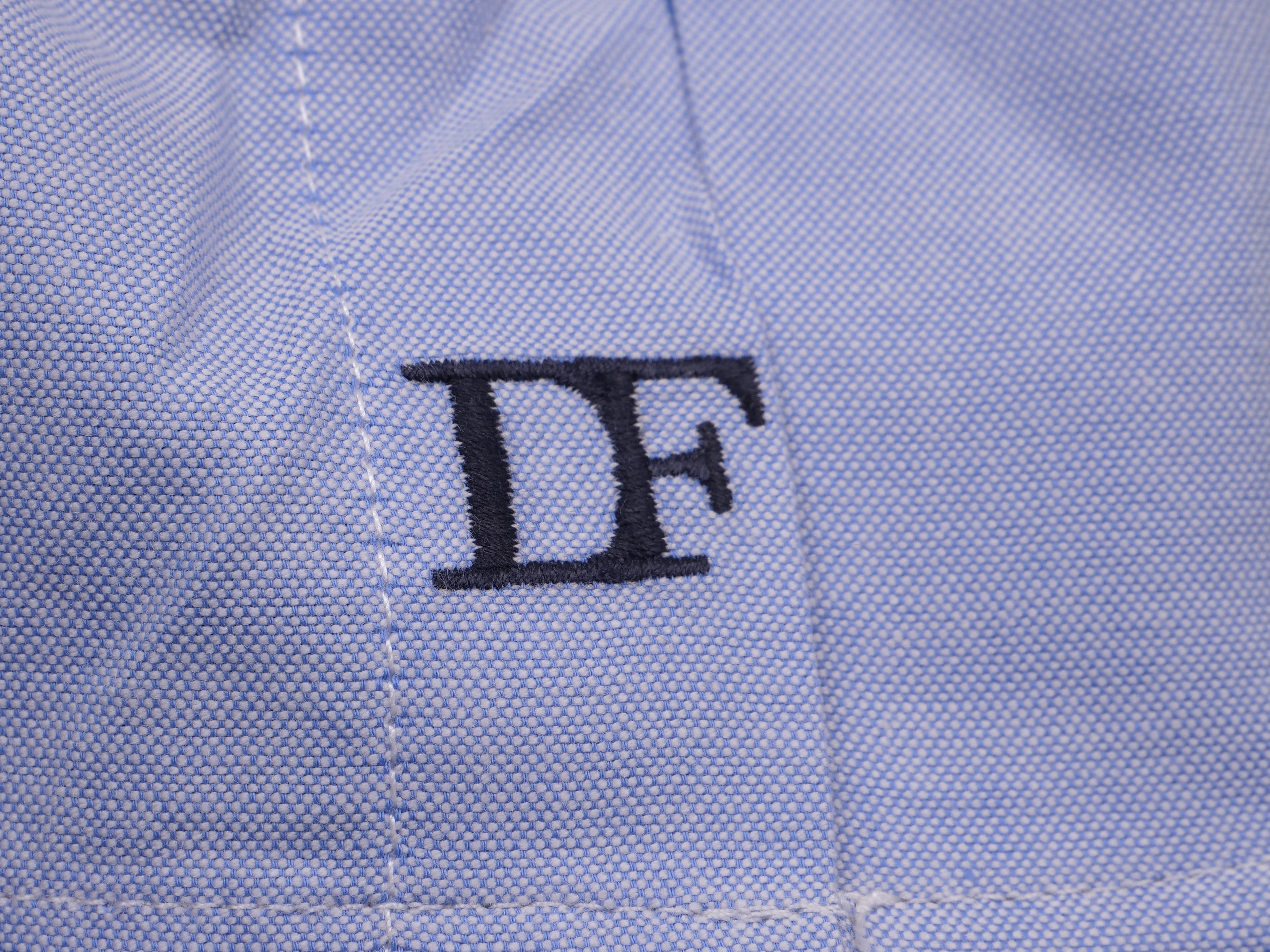 Langarmhemd modern fit aus Baumwolle mit Haifisch-Kragen von Daniel Fey