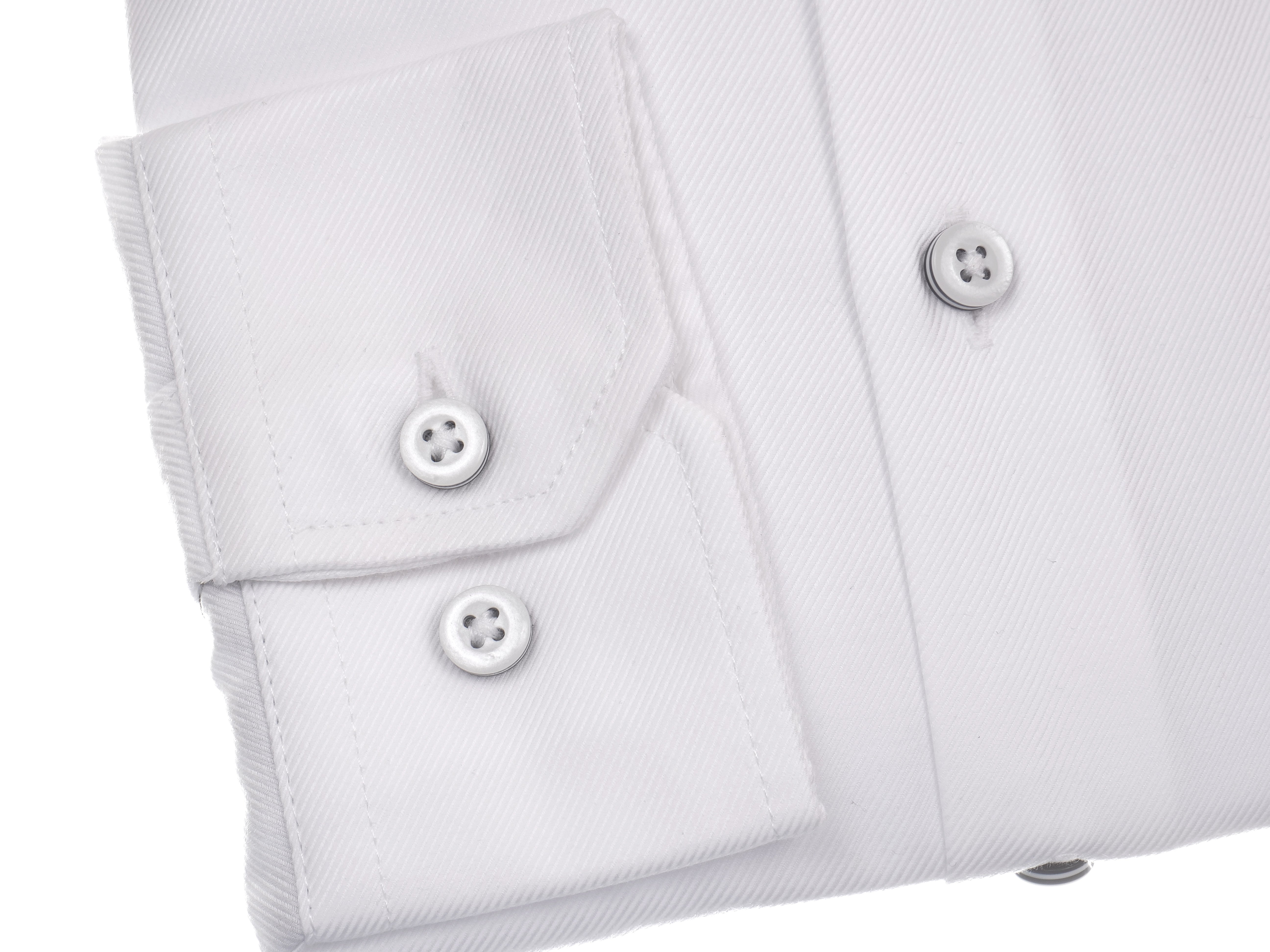 Langarmhemd modern fit aus Baumwolle mit Haifisch-Kragen von Daniel Fey