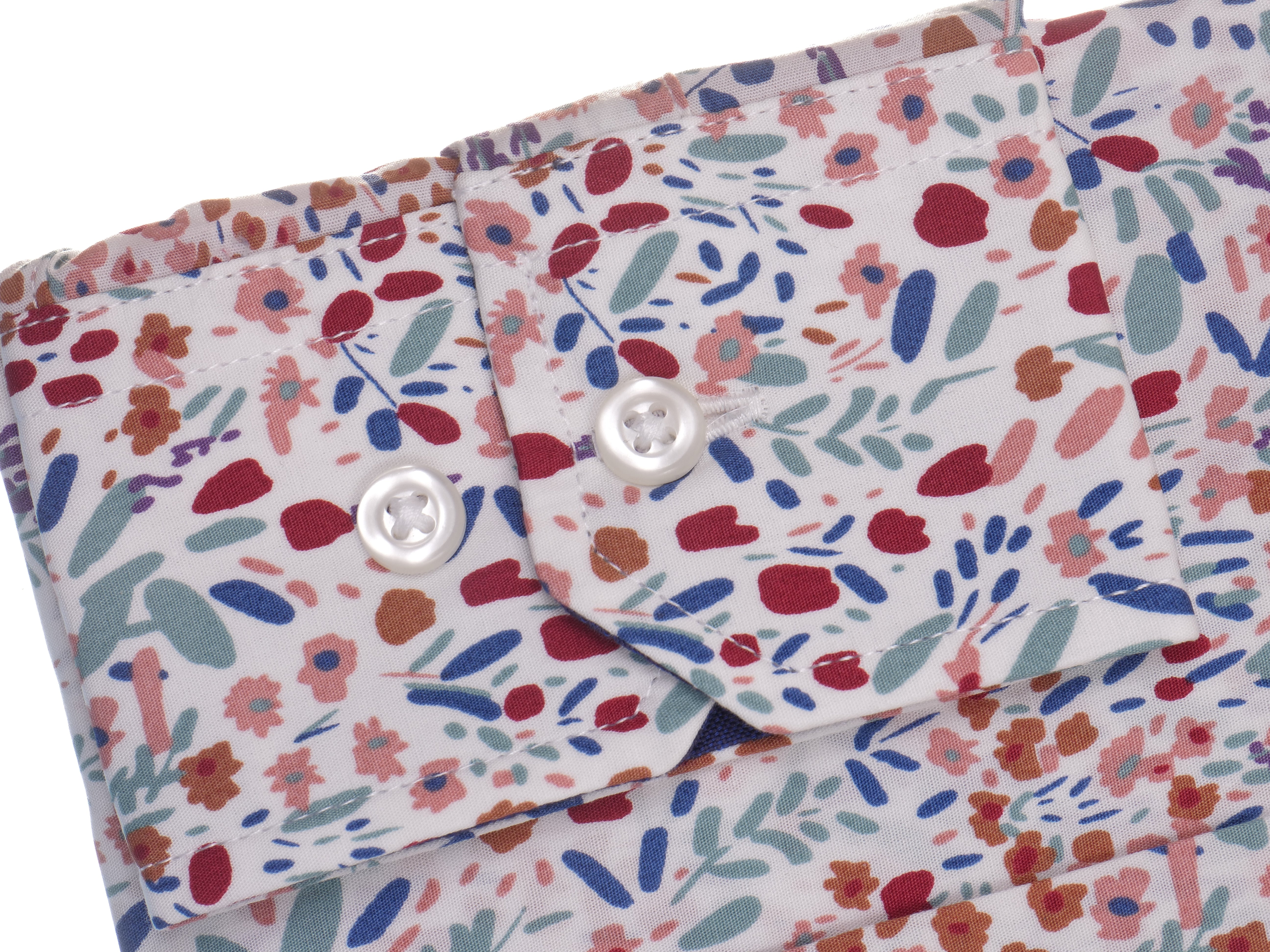 Langarmhemd modern fit aus Baumwolle mit Haifisch-Kragen von Daniel Fey