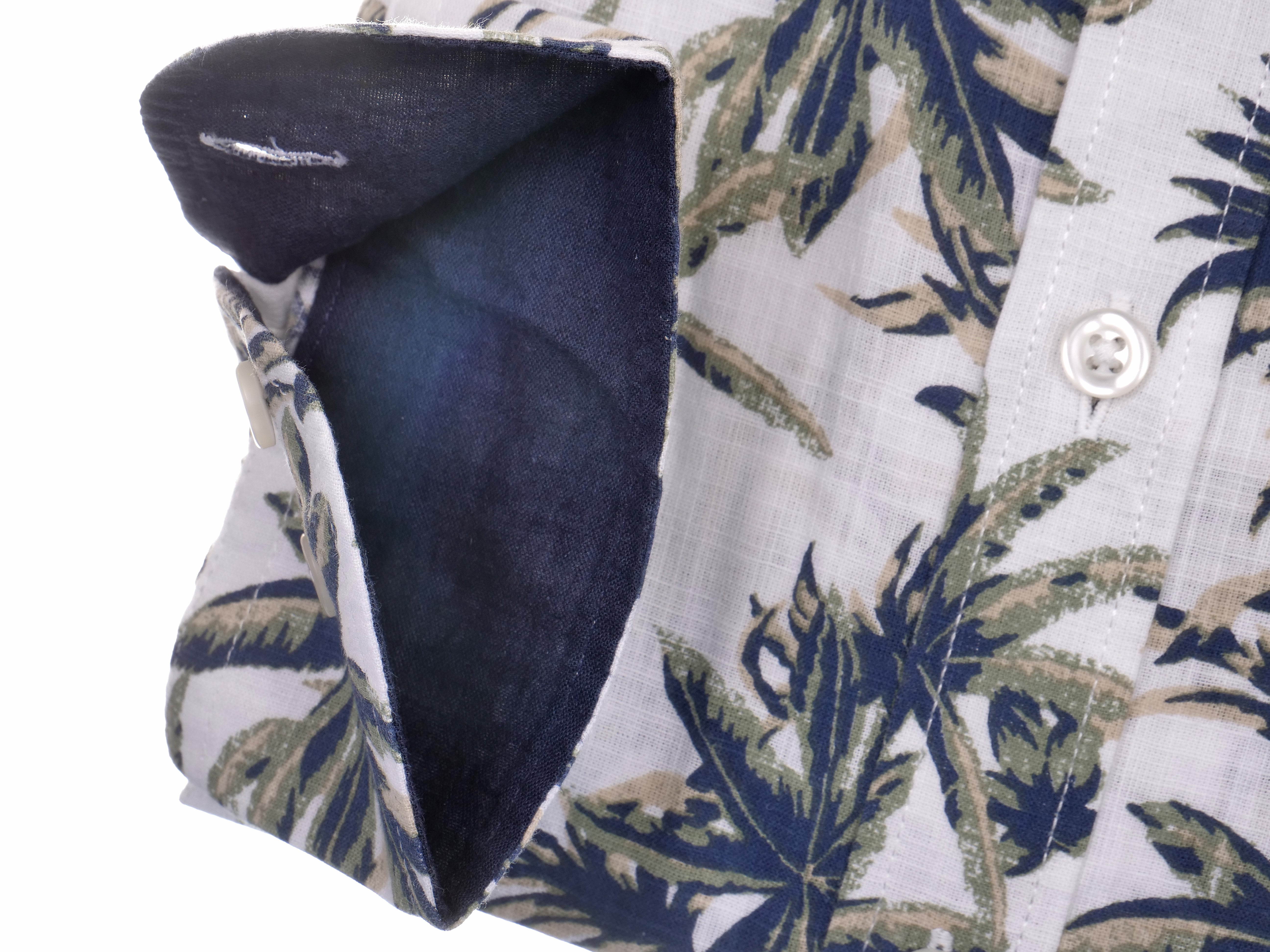 Langarmhemd modern fit aus Baumwolle mit Button-down-Kragen und Brusttasche von Daniel Fey