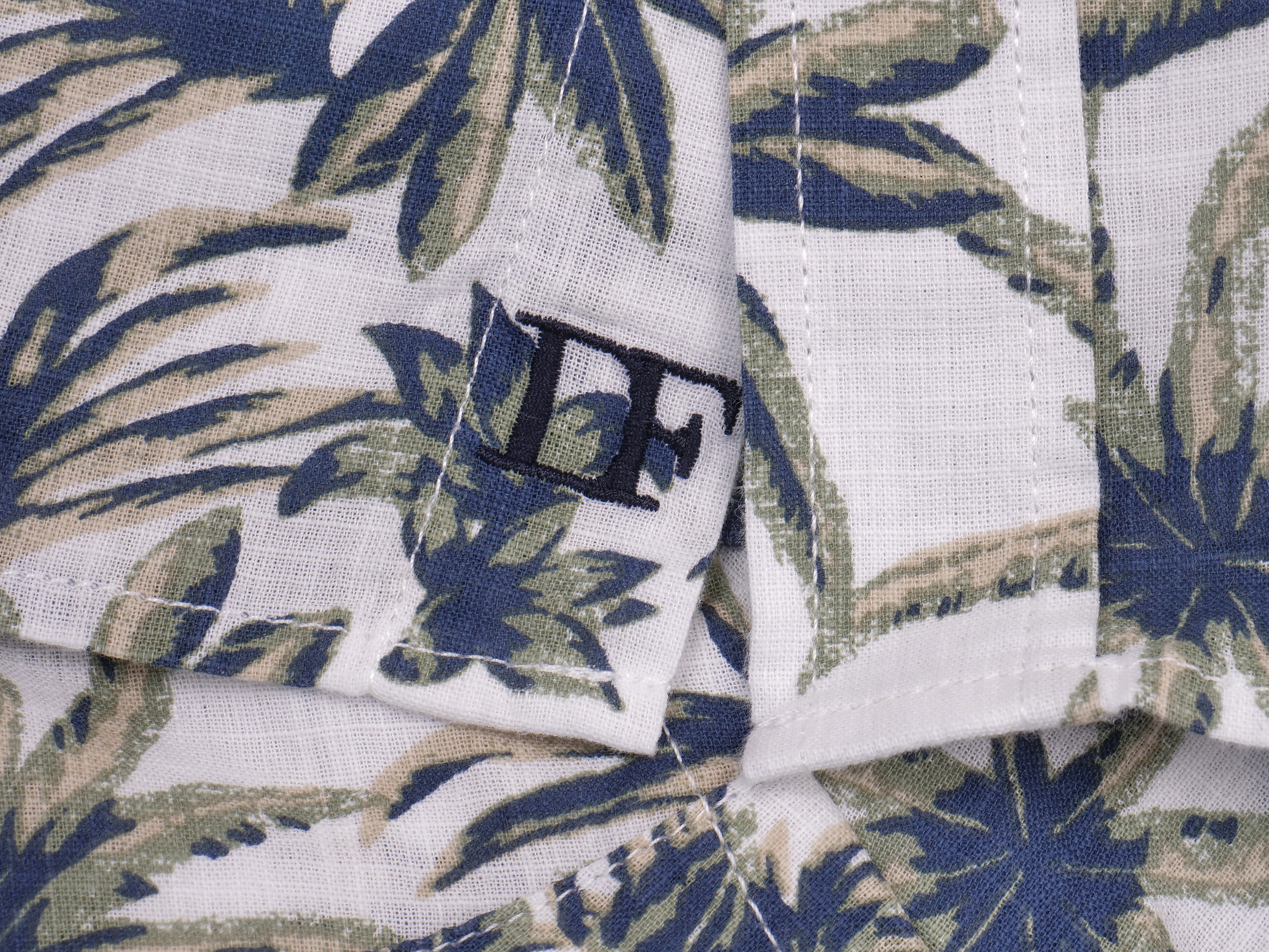 Langarmhemd modern fit aus Baumwolle mit Button-down-Kragen und Brusttasche von Daniel Fey