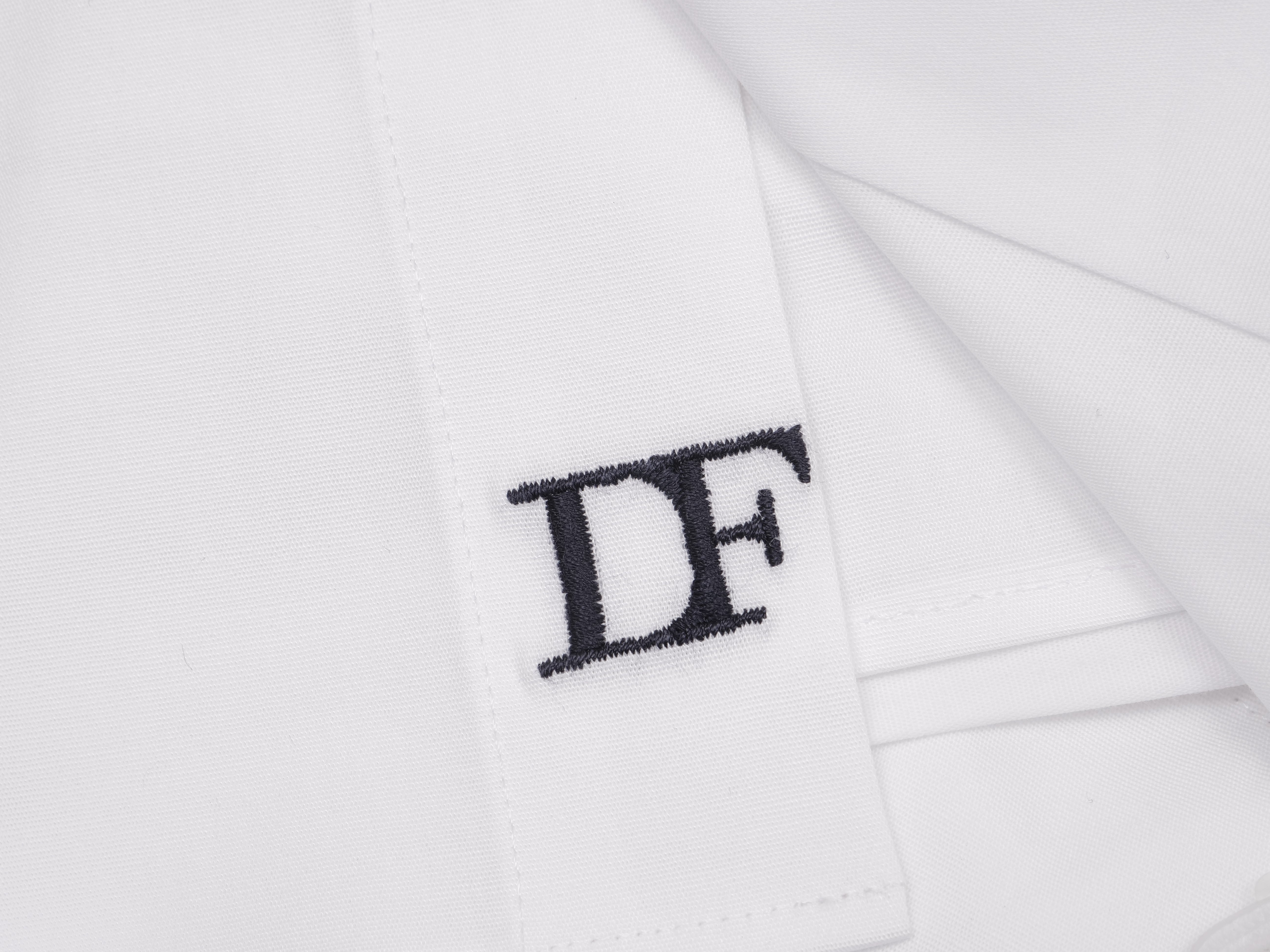 Langarmhemd modern fit aus Baumwolle-Elasthan mit Kent-Kragen von Daniel Fey