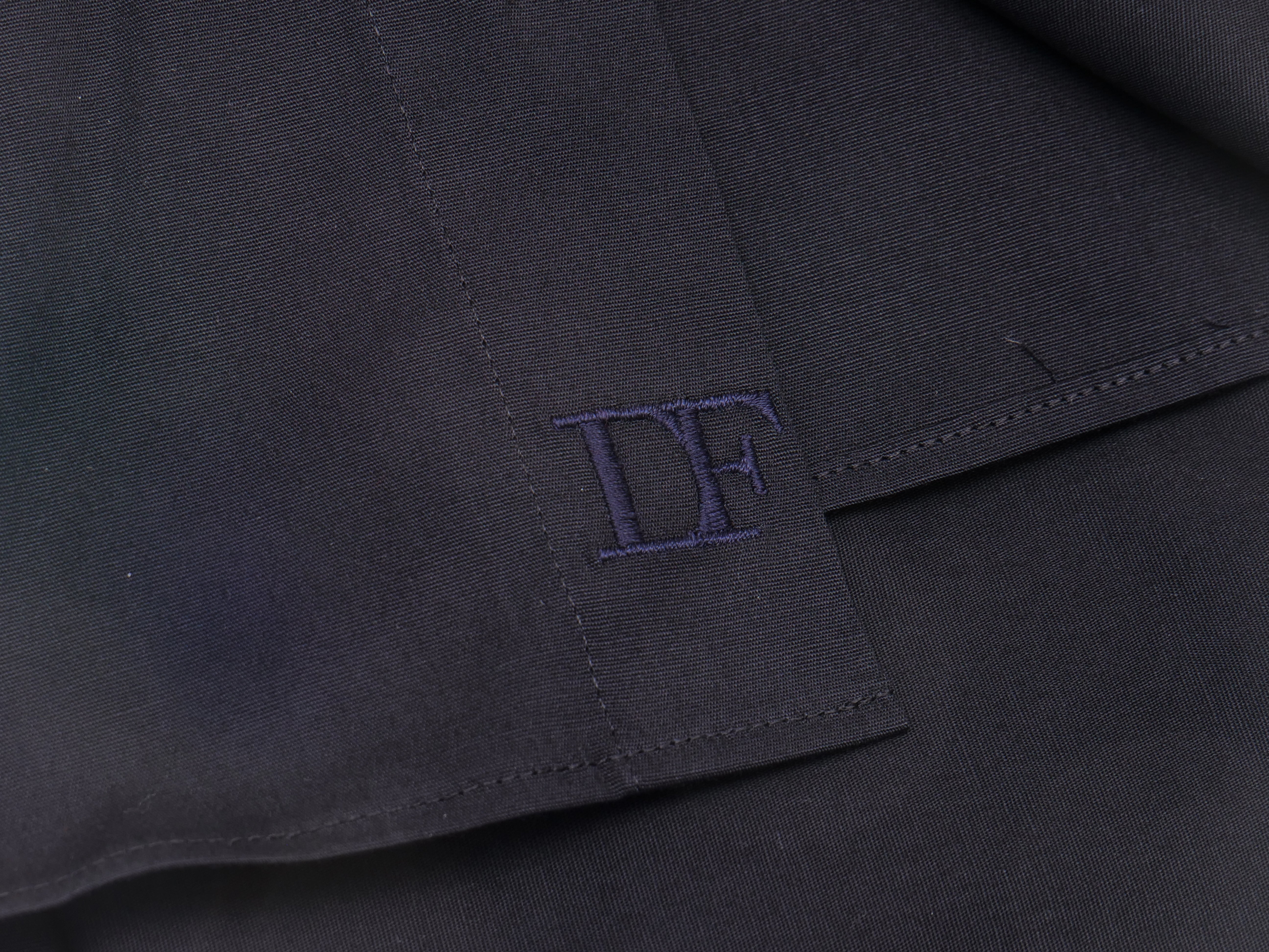 Langarmhemd modern fit aus Baumwolle-Elasthan mit Kent-Kragen von Daniel Fey