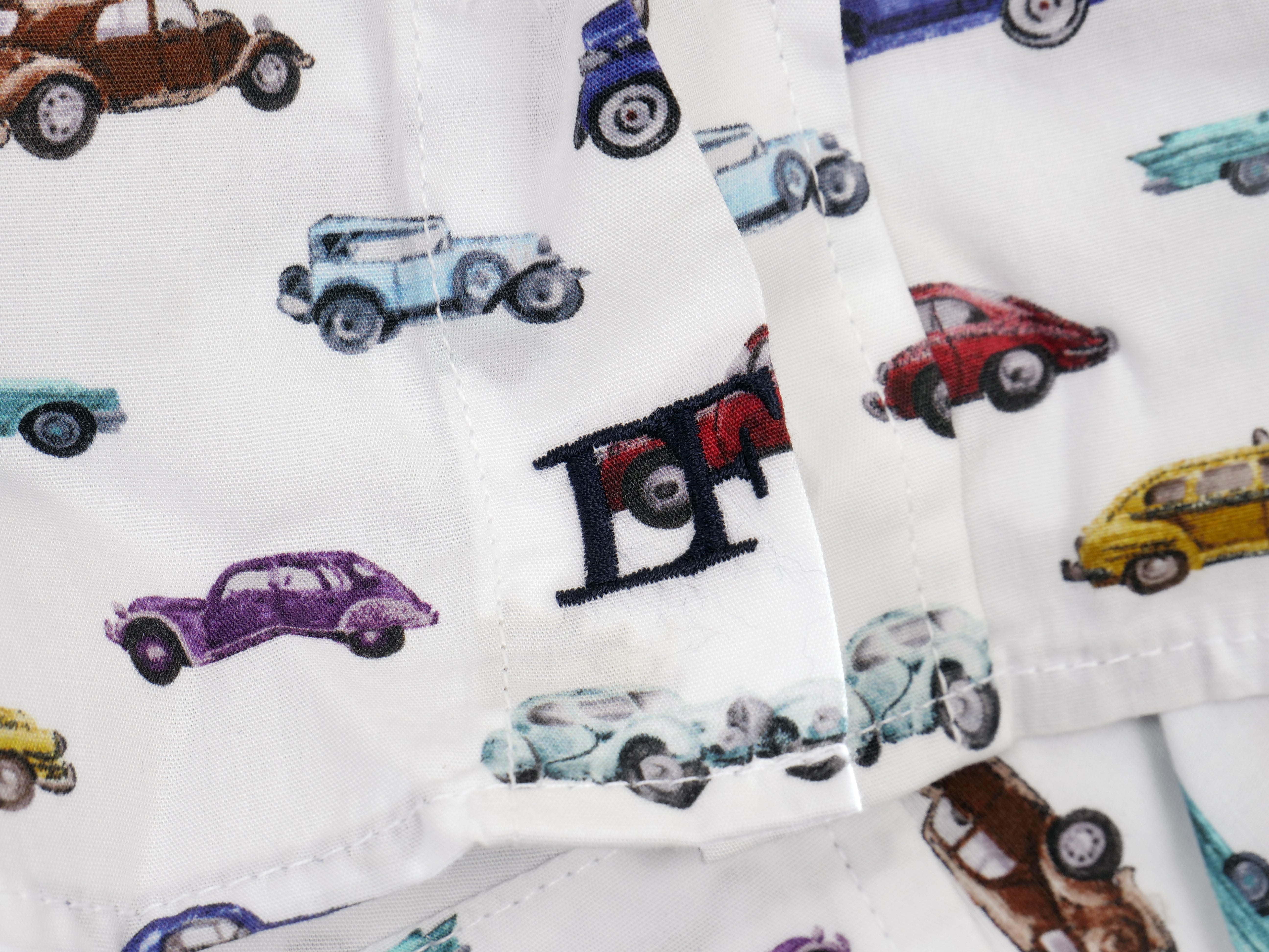 Langarmhemd modern fit aus Baumwolle mit Button-down-Kragen und Brusttasche von Daniel Fey