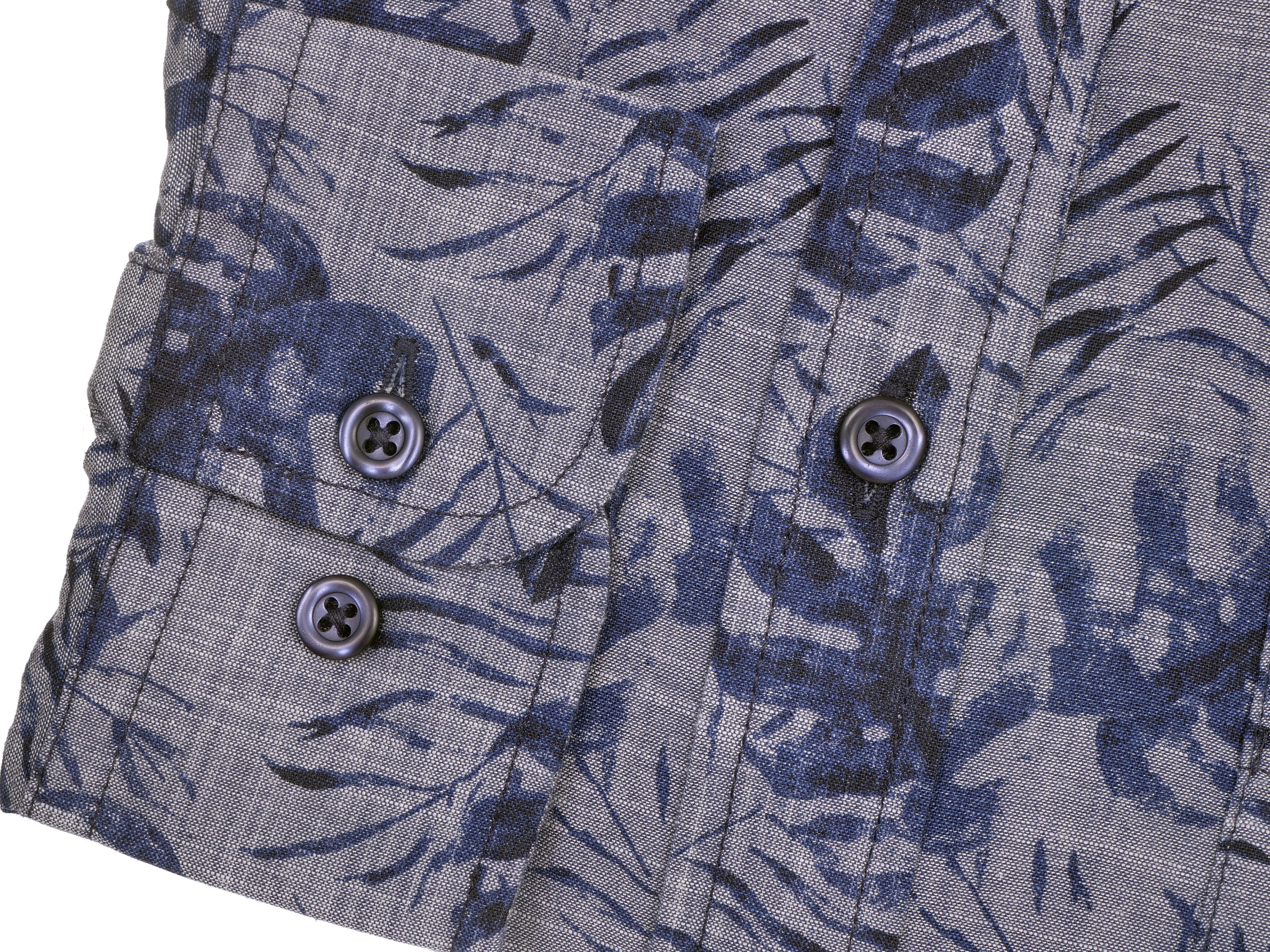 Langarmhemd modern fit aus Baumwolle mit Kent-Kragen und Brusttasche von Daniel Fey