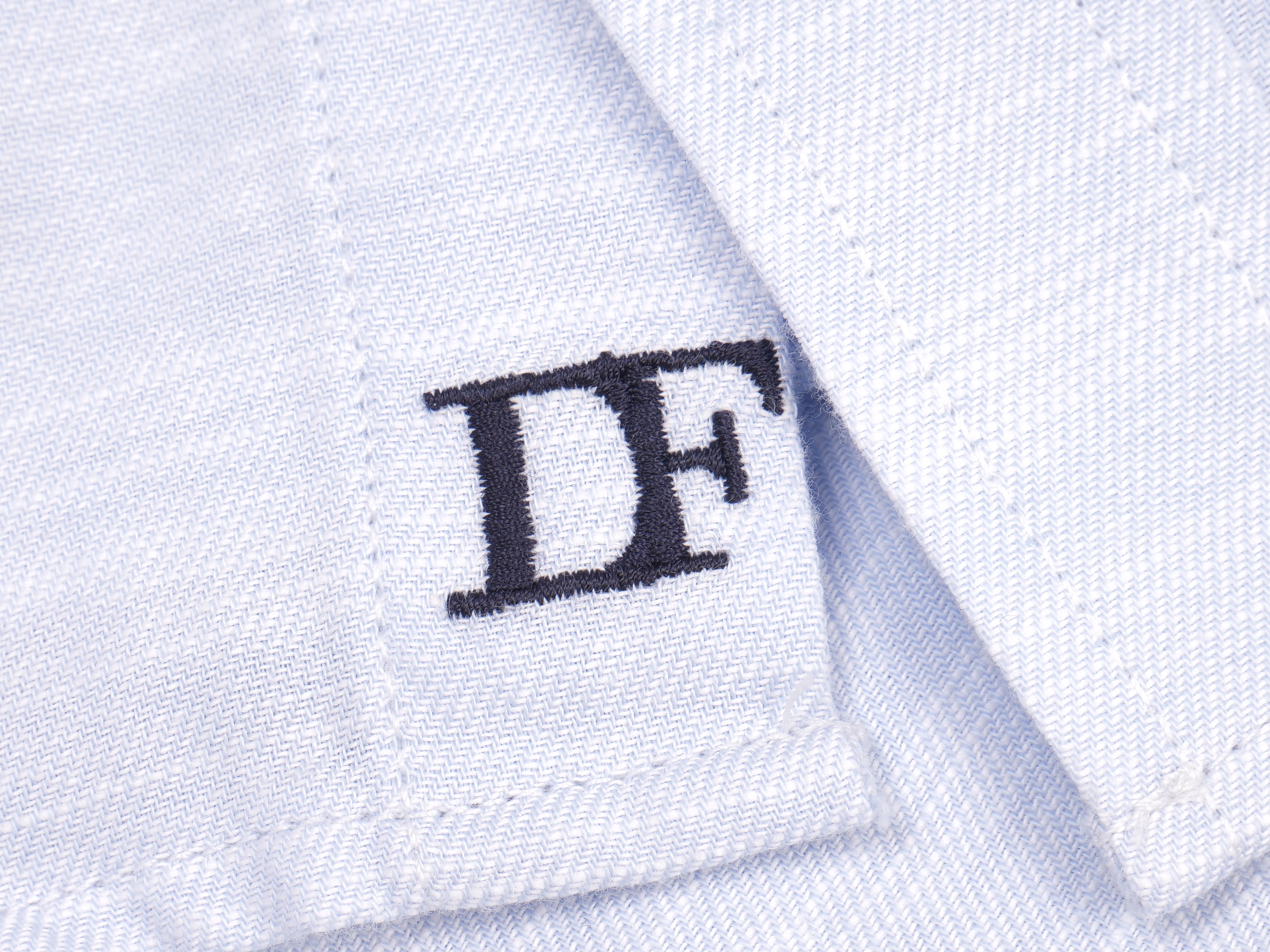 Kurzarmhemd modern fit aus Baumwolle mit Button-down-Kragen und Brusttasche von Daniel Fey