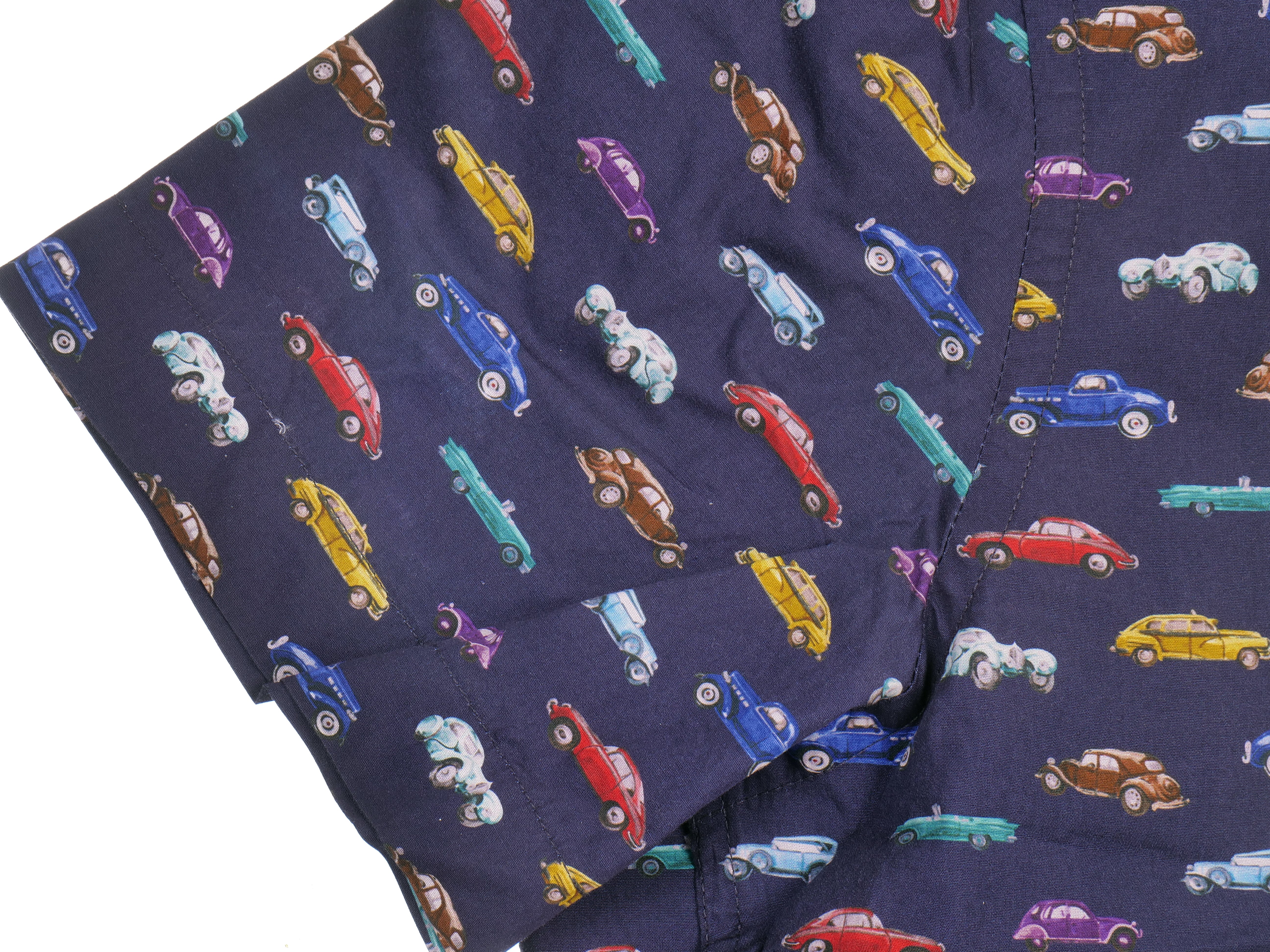 Kurzarmhemd modern fit aus Baumwolle mit Button-down-Kragen und Brusttasche von Daniel Fey