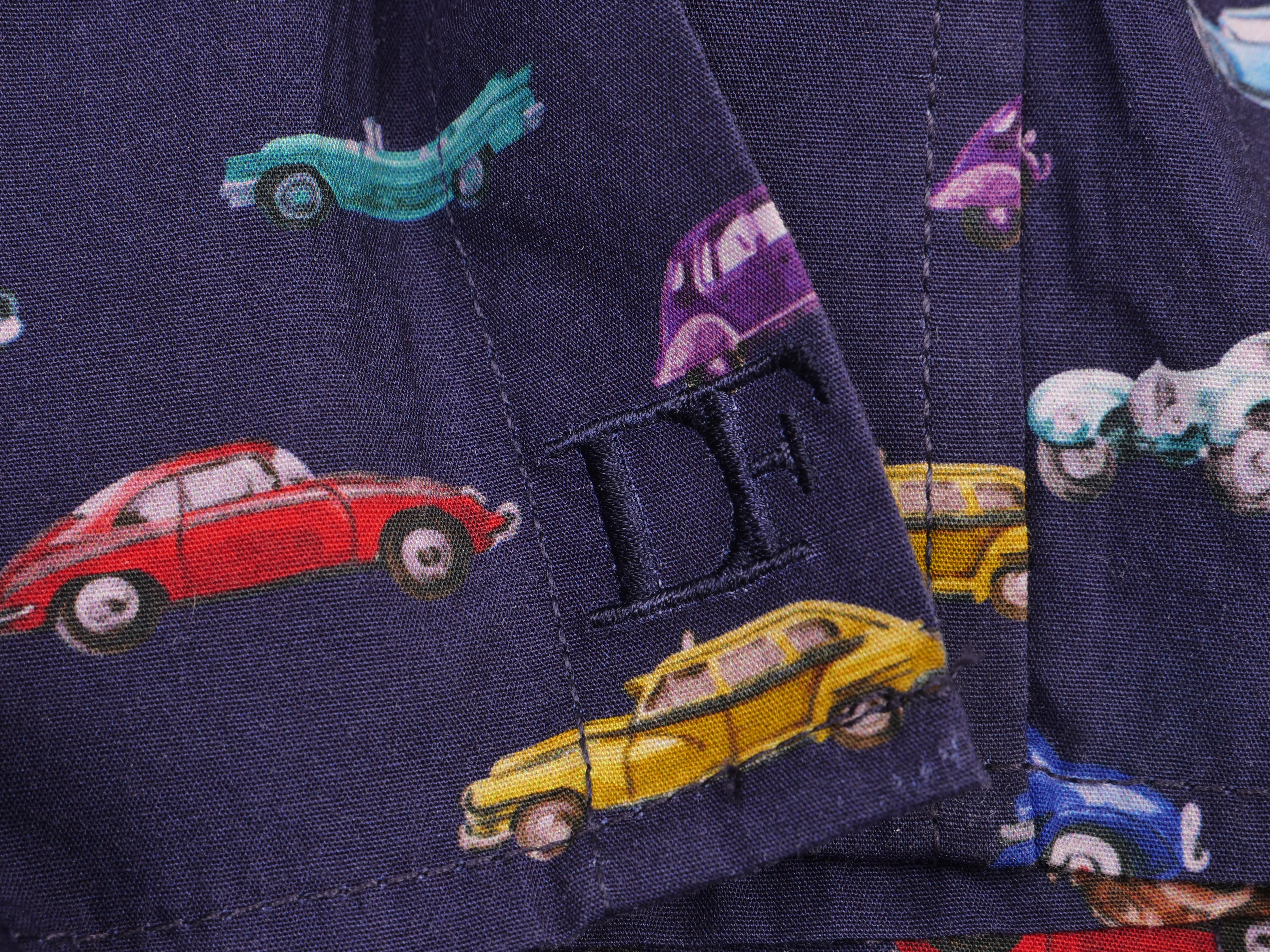 Kurzarmhemd modern fit aus Baumwolle mit Button-down-Kragen und Brusttasche von Daniel Fey