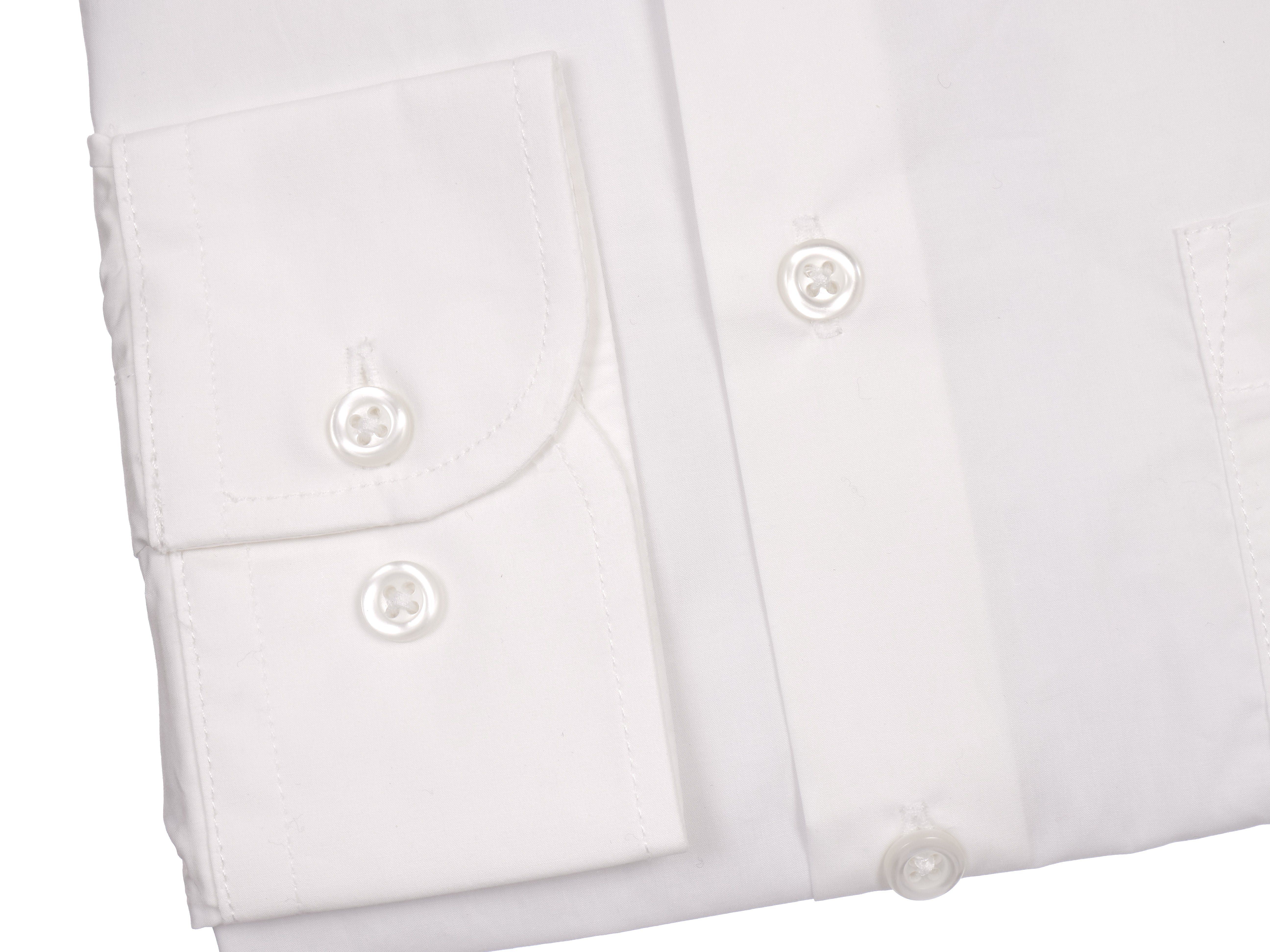 Langarmhemd modern fit aus Baumwolle mit Button-down-Kragen und Brusttasche von Daniel Fey