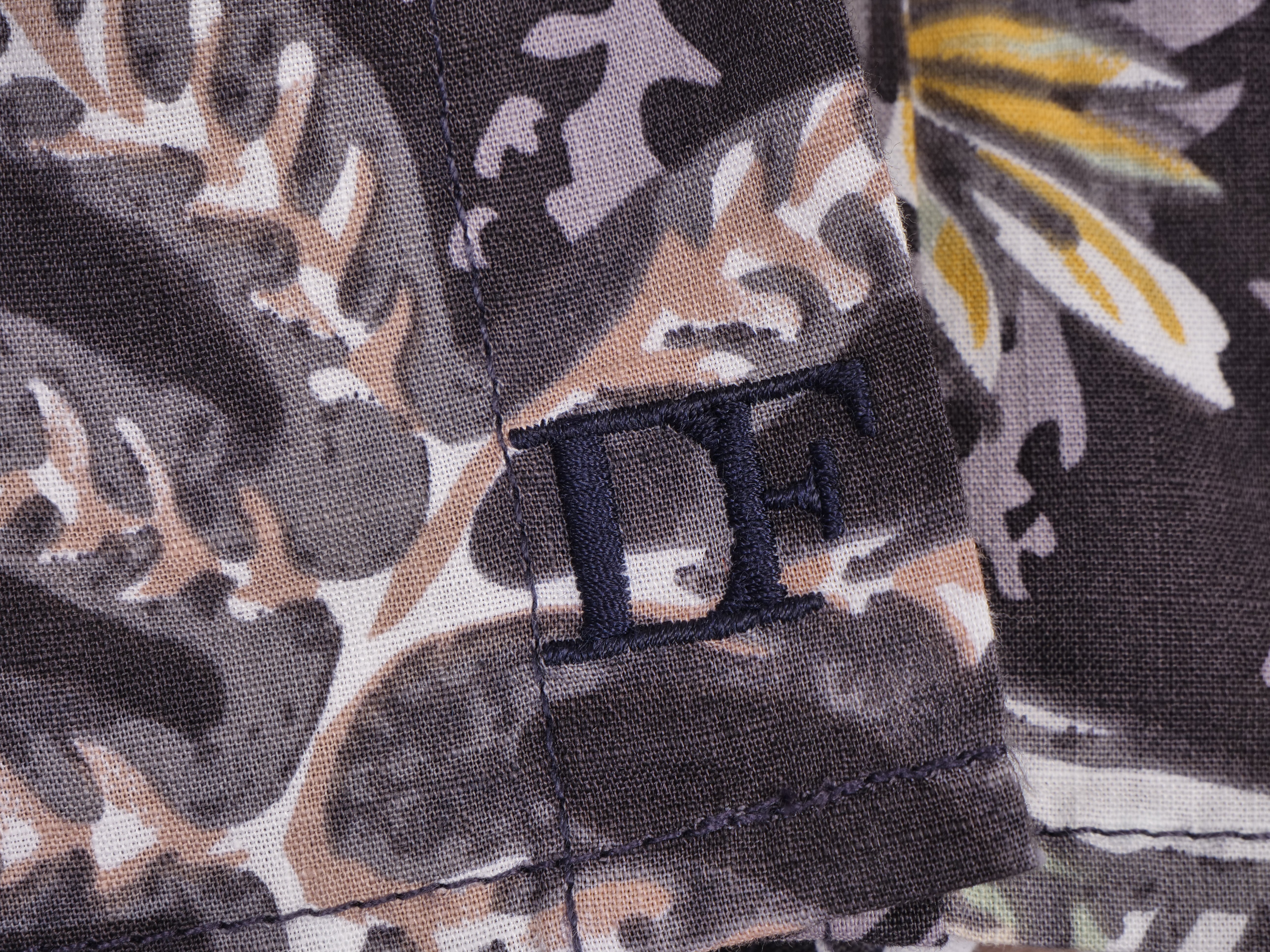 Kurzarmhemd modern fit aus Baumwolle mit Button-down-Kragen und Brusttasche von Daniel Fey