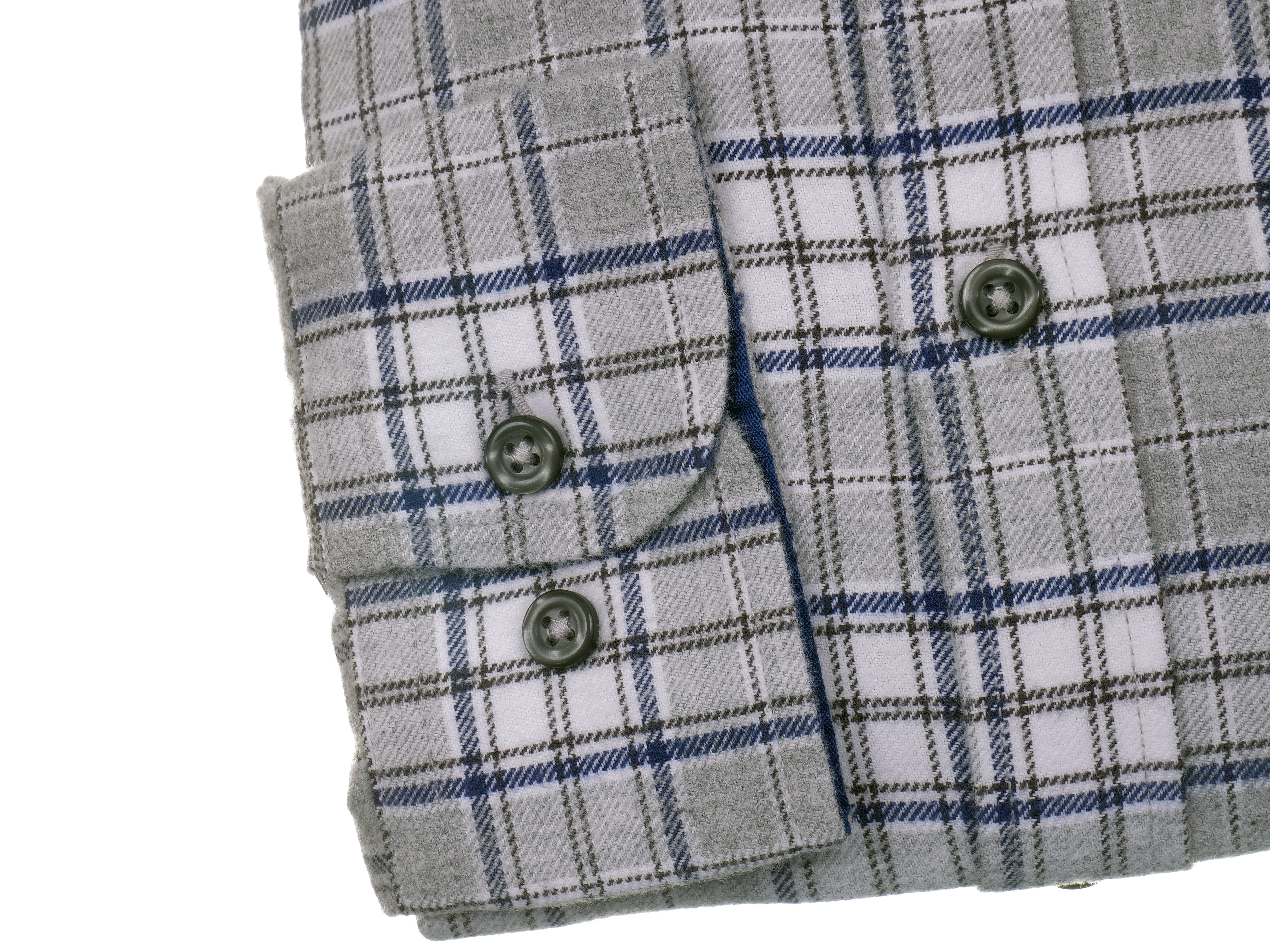 Flanellhemd mit Button-down-Kragen Daniel Fey modern Fit