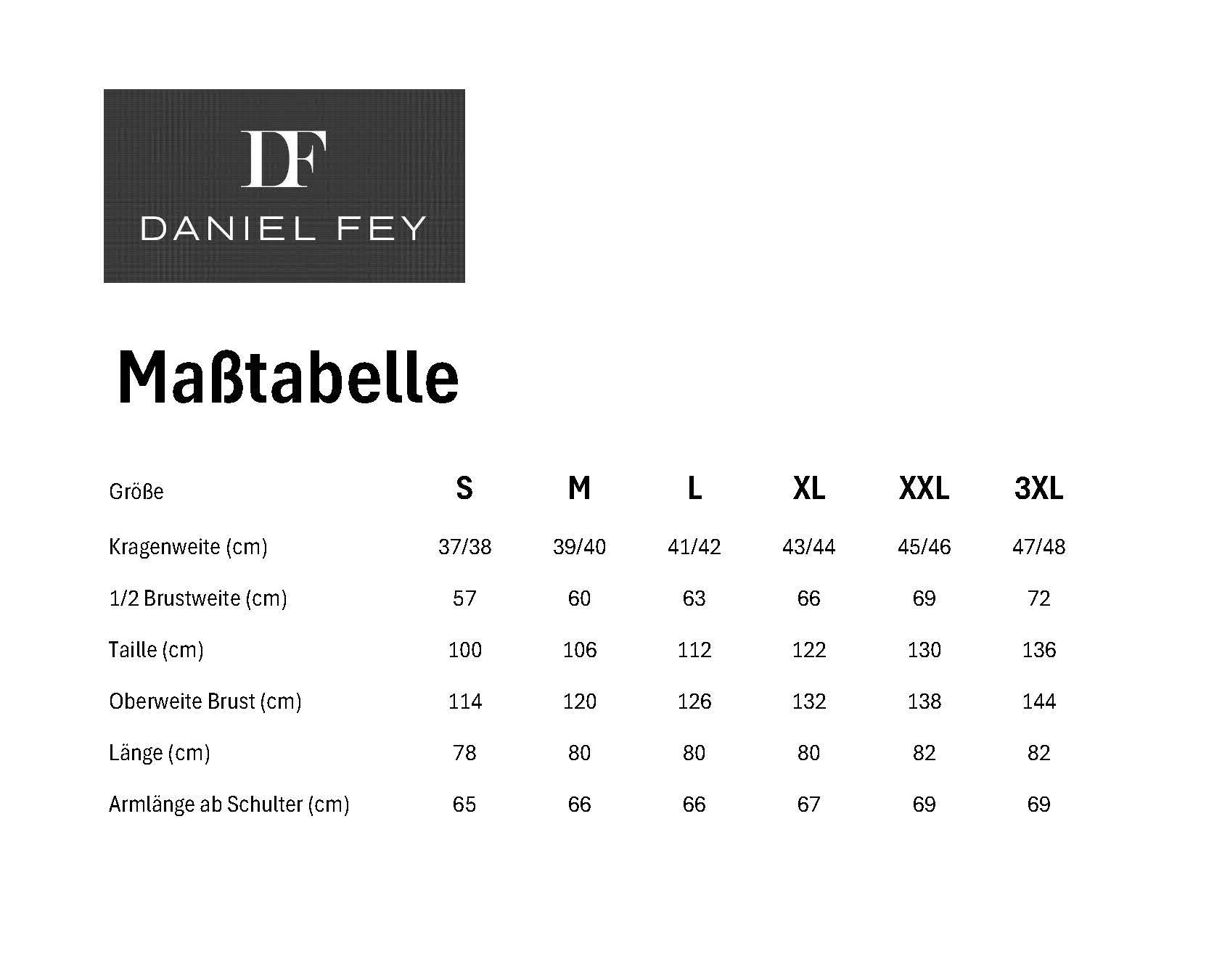 Langarmhemd modern fit aus Baumwolle mit Button-Down-Kragen und Brusttasche von Daniel Fey
